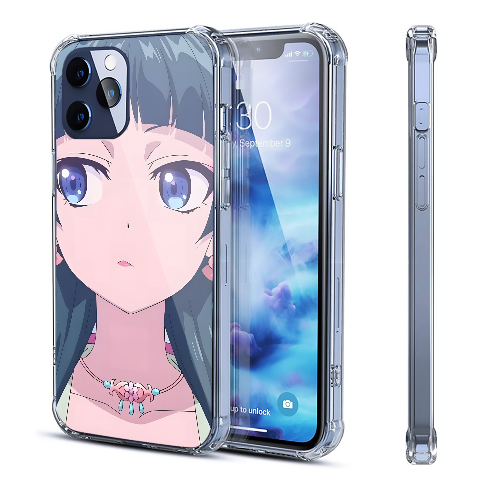 （画像用） 薬屋のひとりごと The Apothecary Diaries 【iPhone 12シリーズ対応】透明スマホケース（クリアソフトケース）